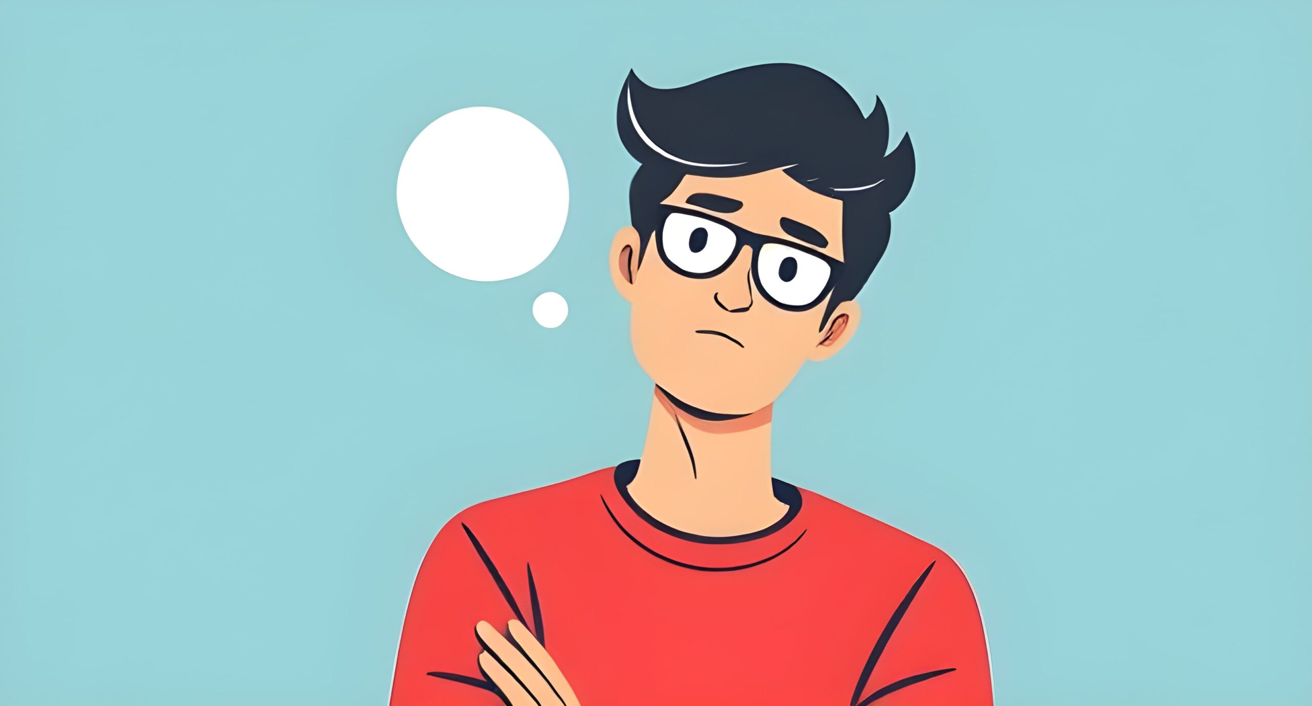A learner working through a problem